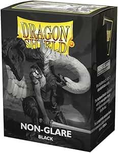 Dragon Shields: (100) Matte Black Non-Glare (DISPLAY 10)
