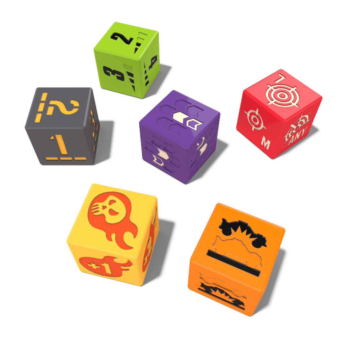 Thunder Road: Vendetta - Extra Set of FX Dice