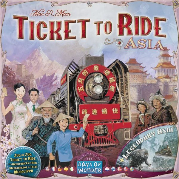 Ticket to Ride: Asia Map Collection 1
