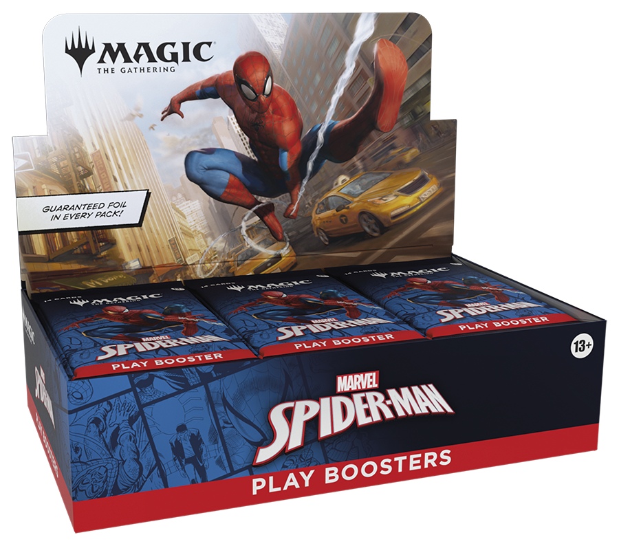 Magic The Gathering: Marvel&#39;s Spider-Man Play Booster Display