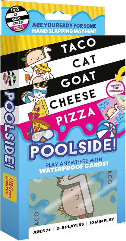 Taco Cat Goat Cheese Pizza Poolside Edition (Card  Game)