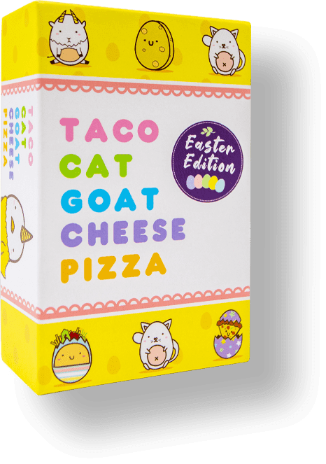 Taco Cat Goat Cheese Pizza: Easter Edition (Card Game)