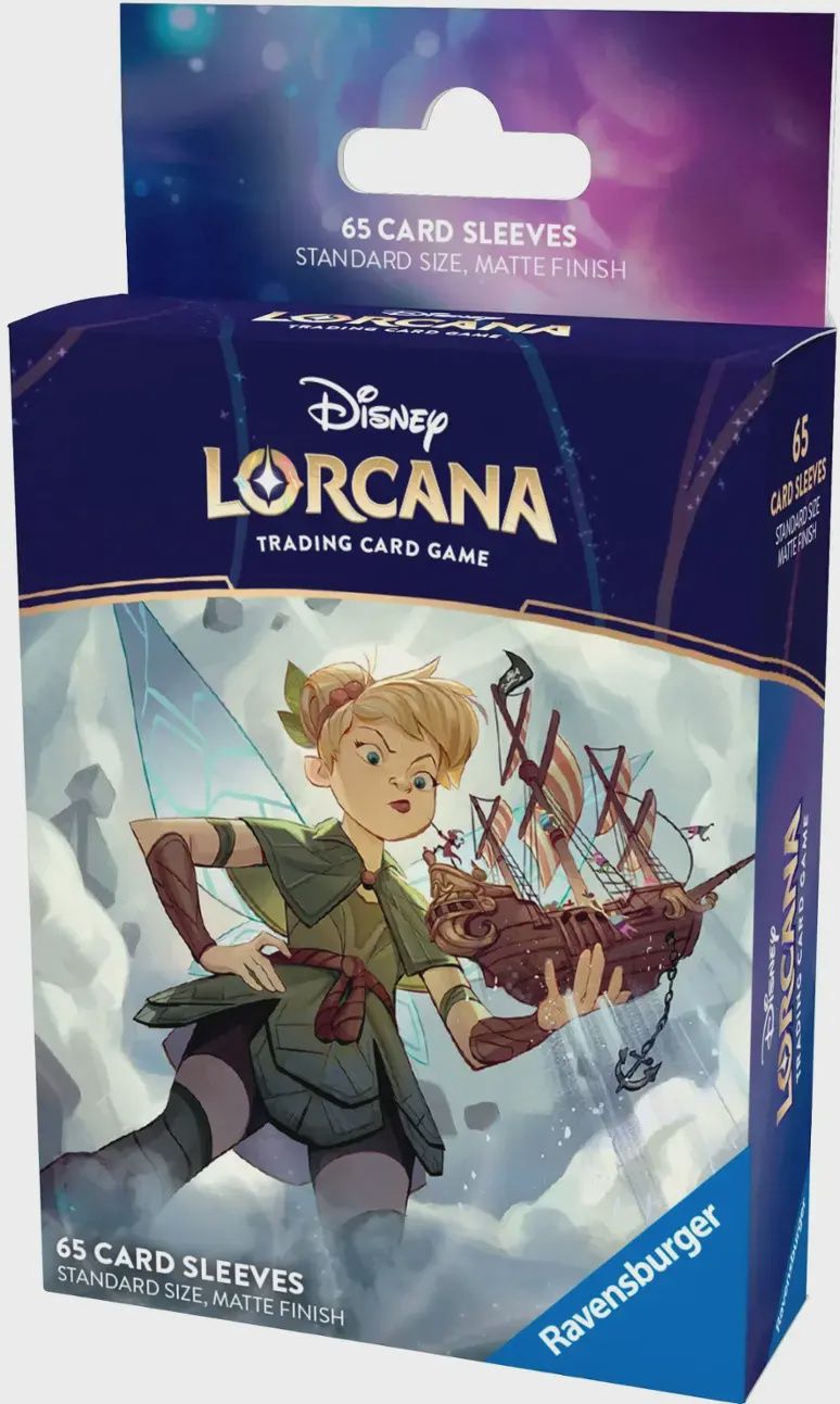 Card Sleeves: Disney Lorcana- Reign of Jafar- Tinker Bell, Giant Fairy (65ct)