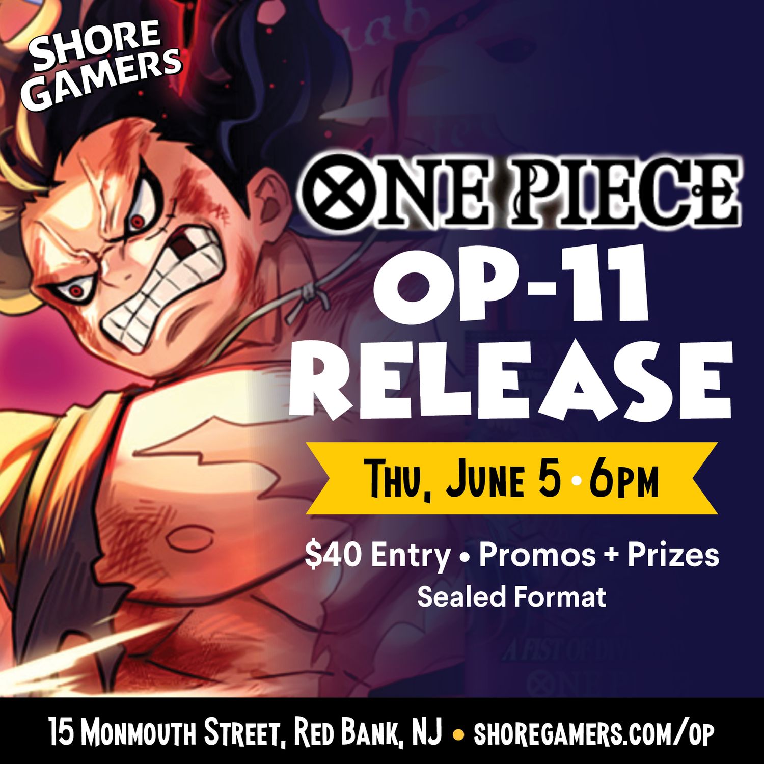 One Piece Card Game - OP-11 Release Event