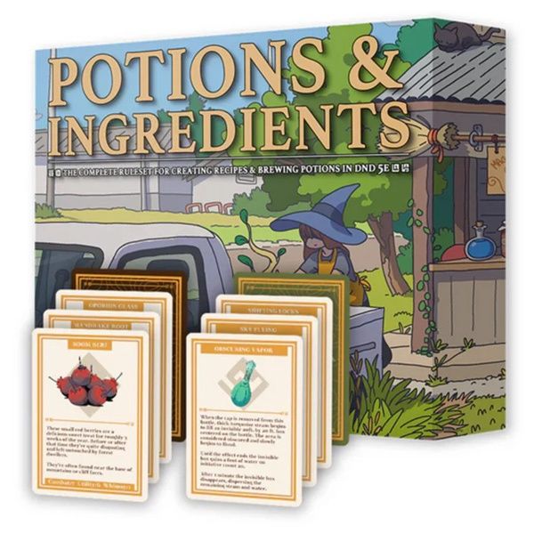 Obojima (5e): Potion &amp; Ingredient Deck