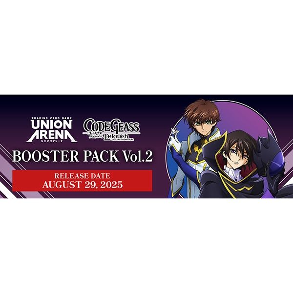 Union Arena: CODE GEASS: Lelouch of the Rebellion Vol.2 Booster Display [UEX03BT]