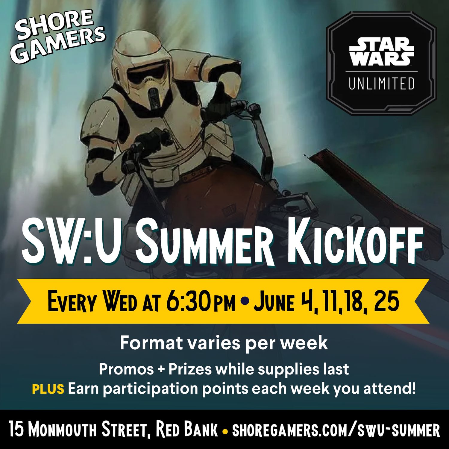 SW:U Summer Kickoff