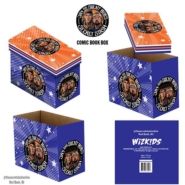 Short Comic Book Storage Box: Jay &amp; Silent Bob&#39;s Secret Stash
