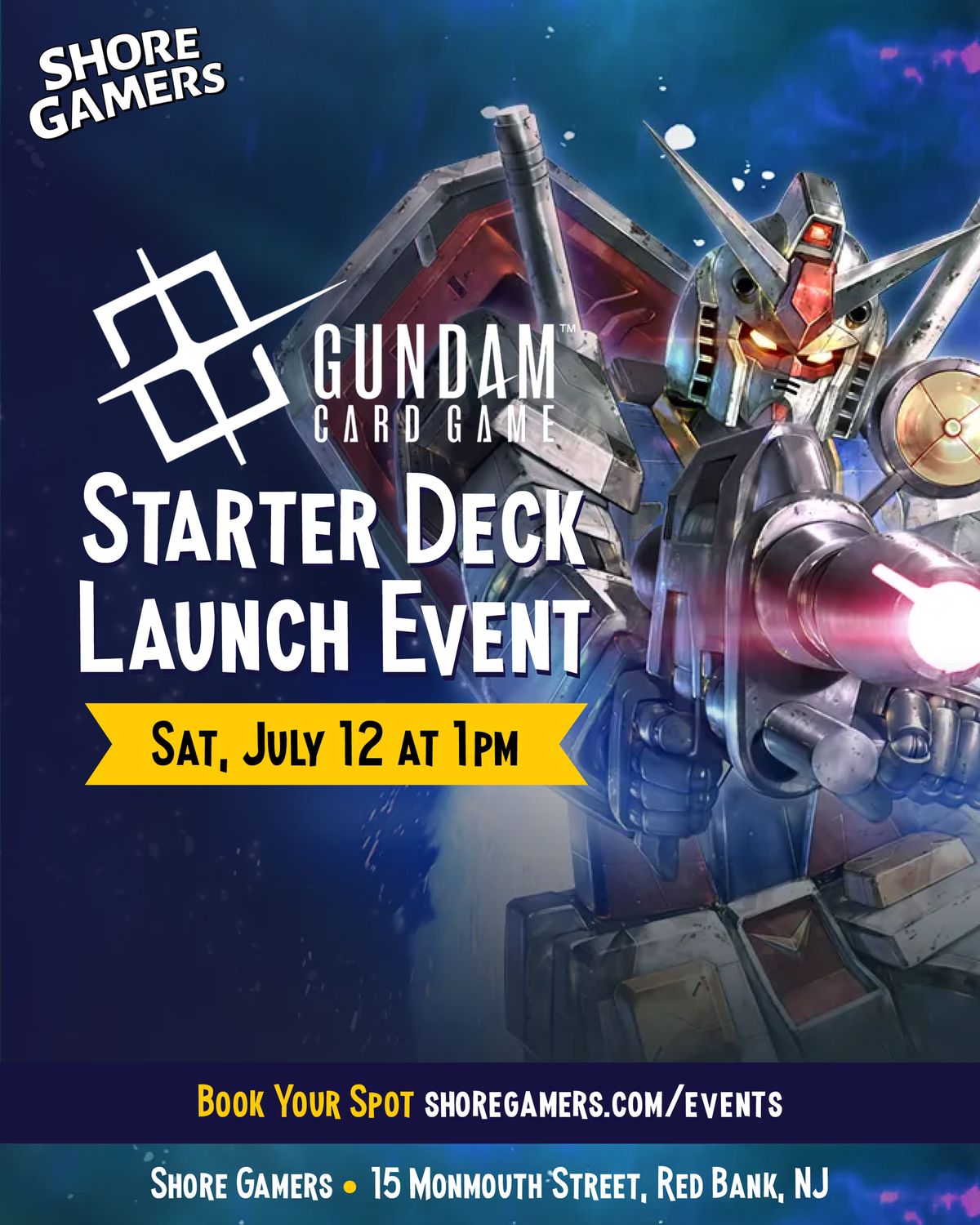Gundam Card Game Starter Deck Launch Event