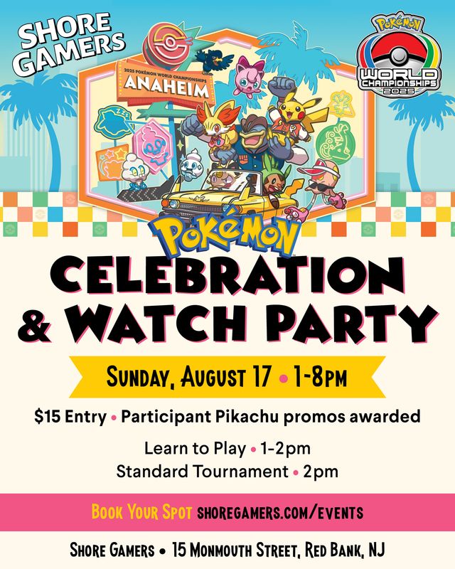 Pokémon 2025 World Championship Celebration Tournament and Watch Party