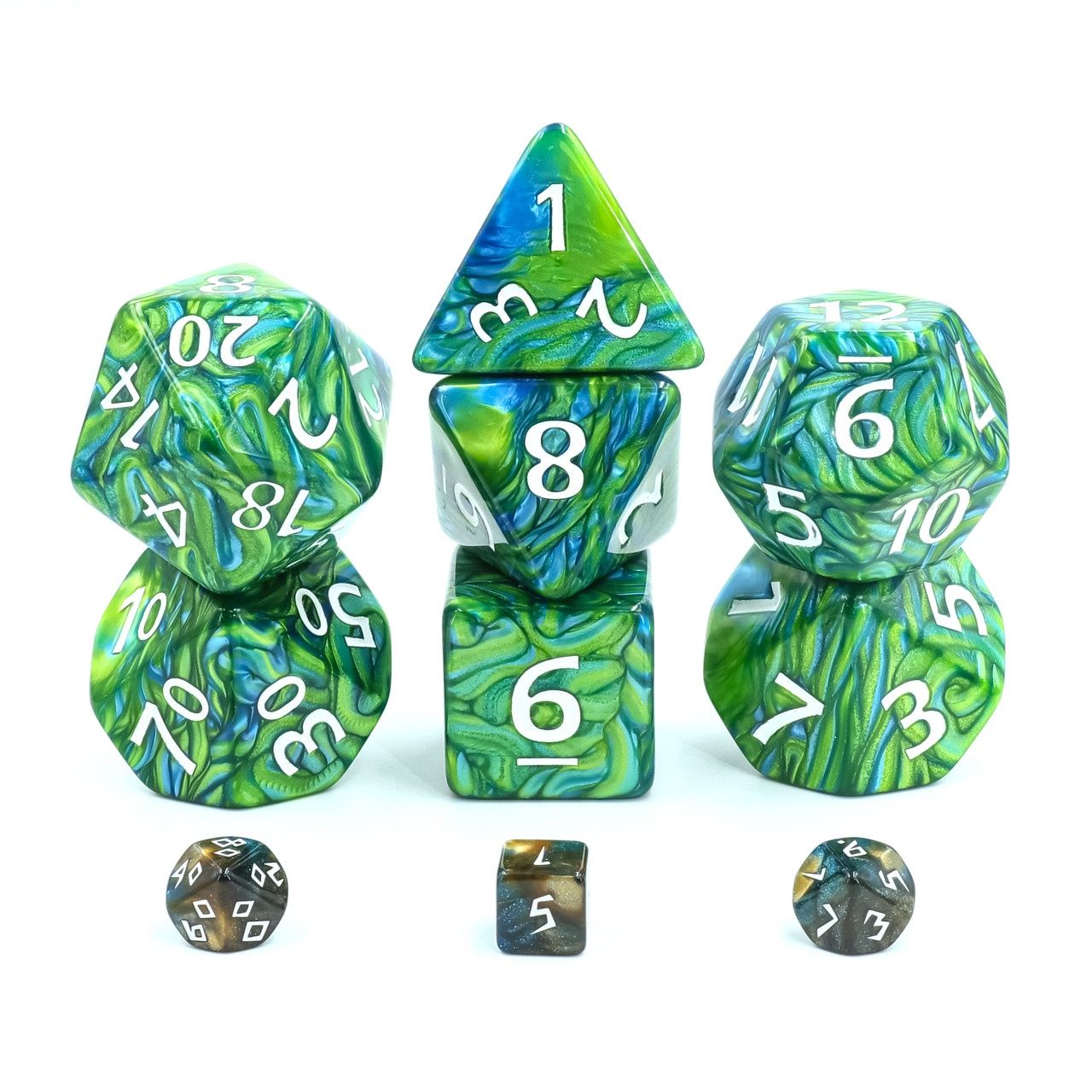 55mm Jumbo Dice - Earth Angel