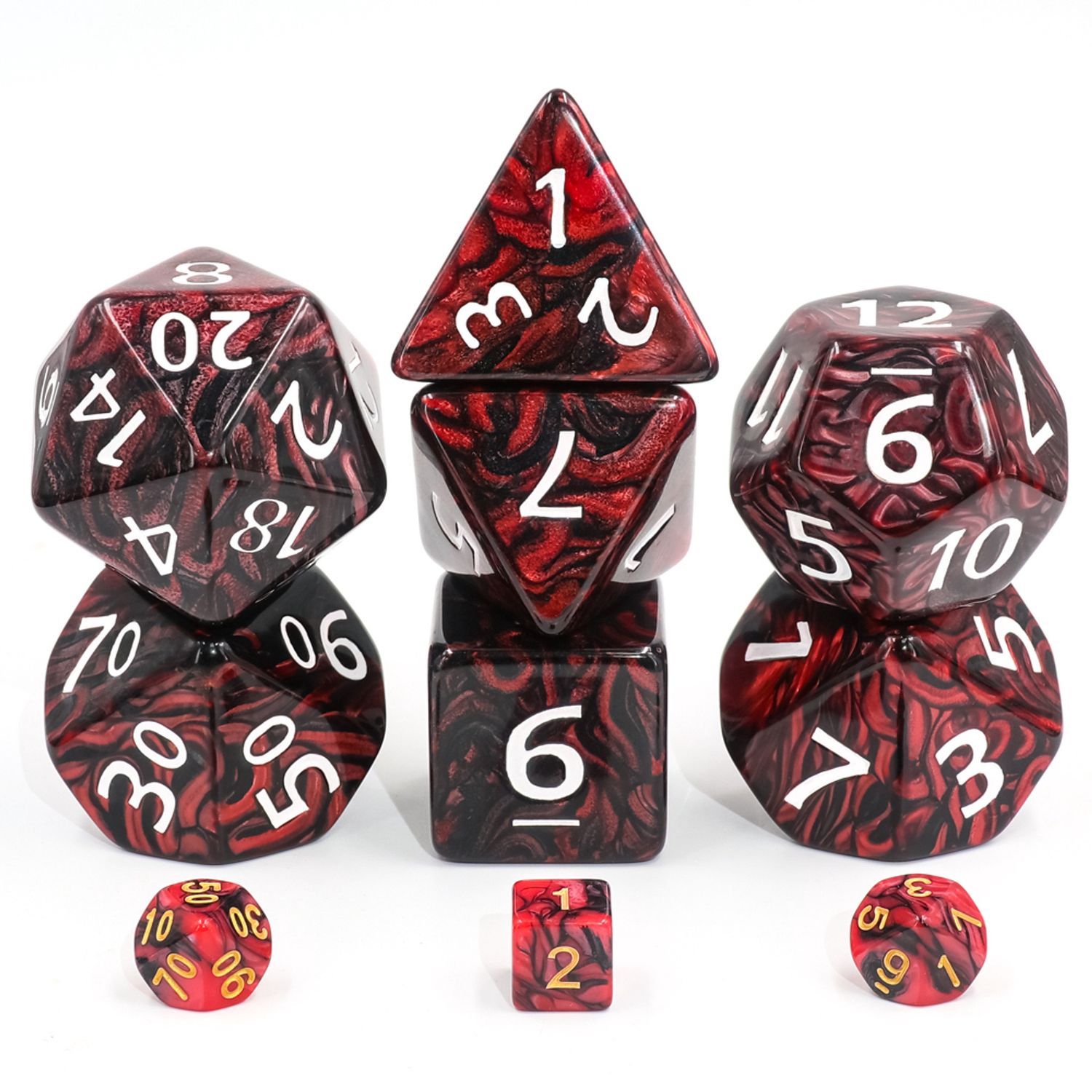 55mm Jumbo Dice - Bad Blood