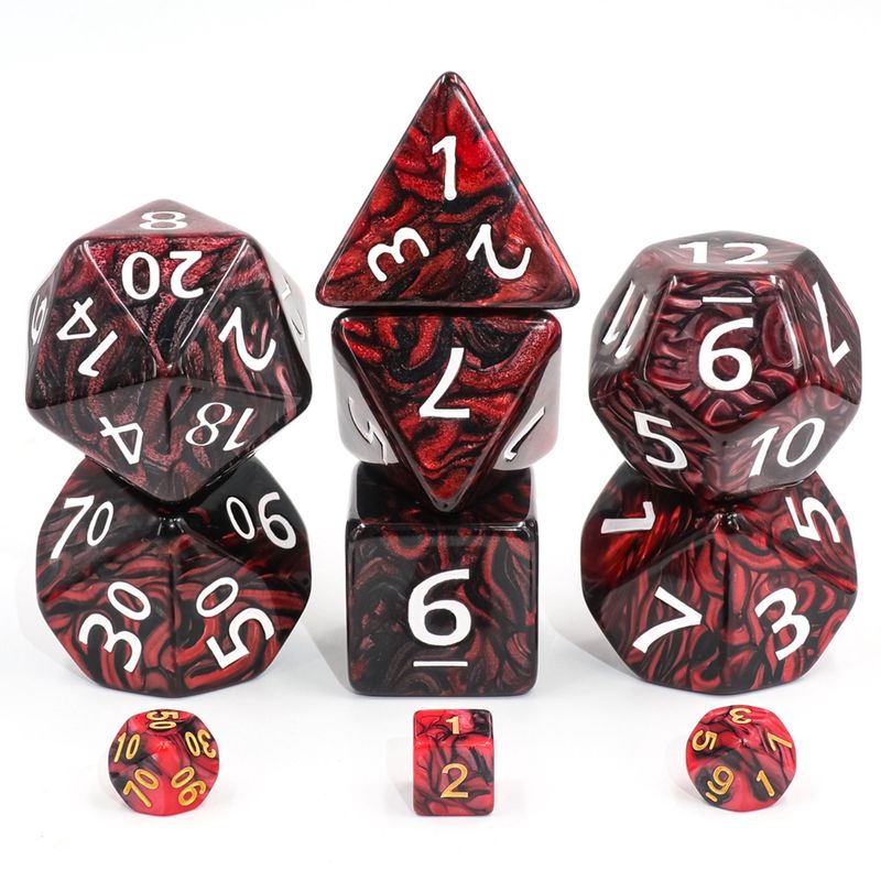 55mm Jumbo Dice - Bad Blood