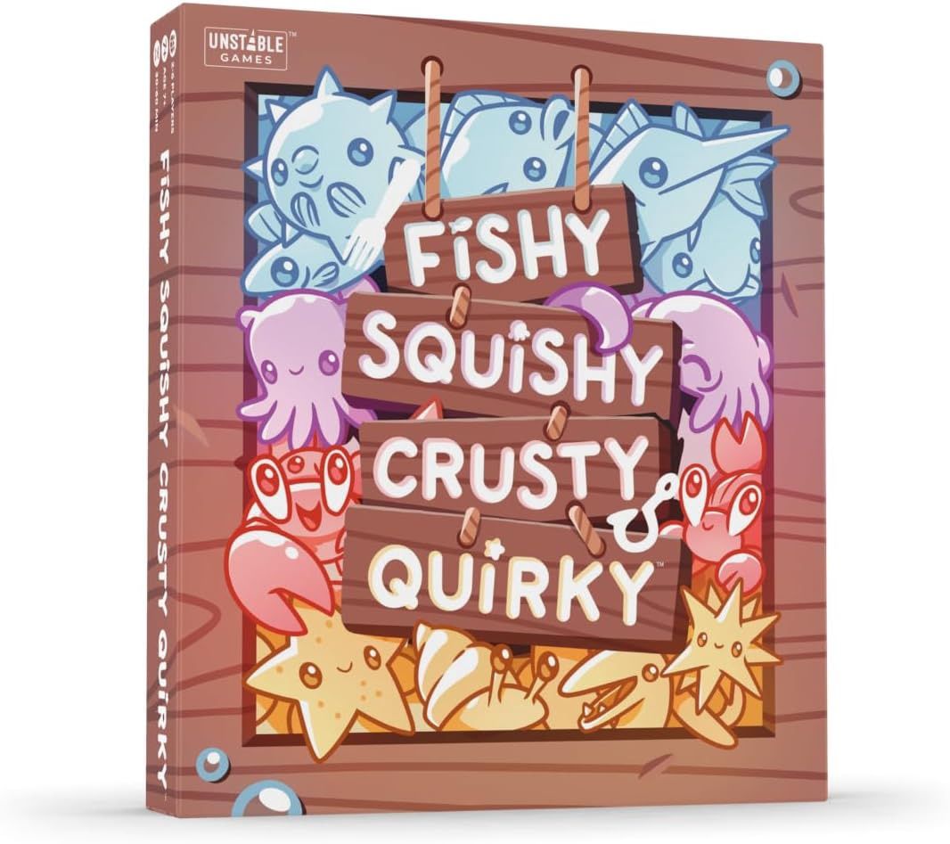 Fishy Squishy Crusty Quirky