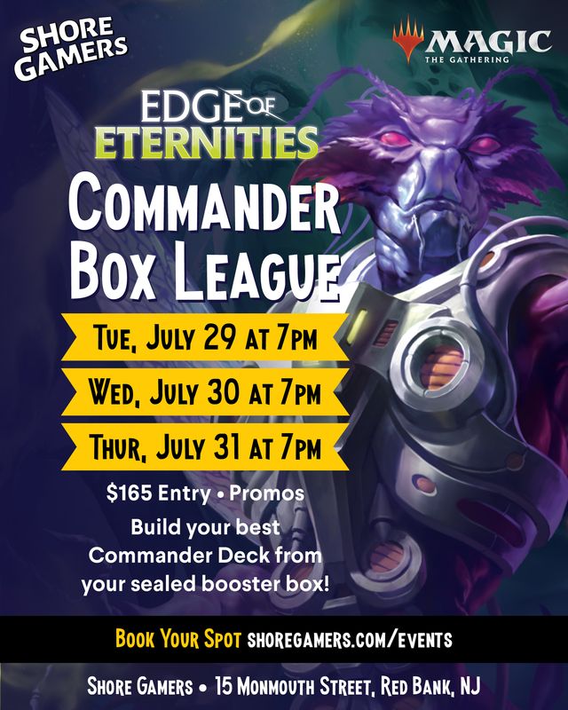 MTG Commander Box League - Edge of Eternities