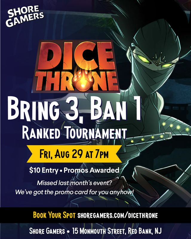 Dice Throne Bring 3, Ban 1