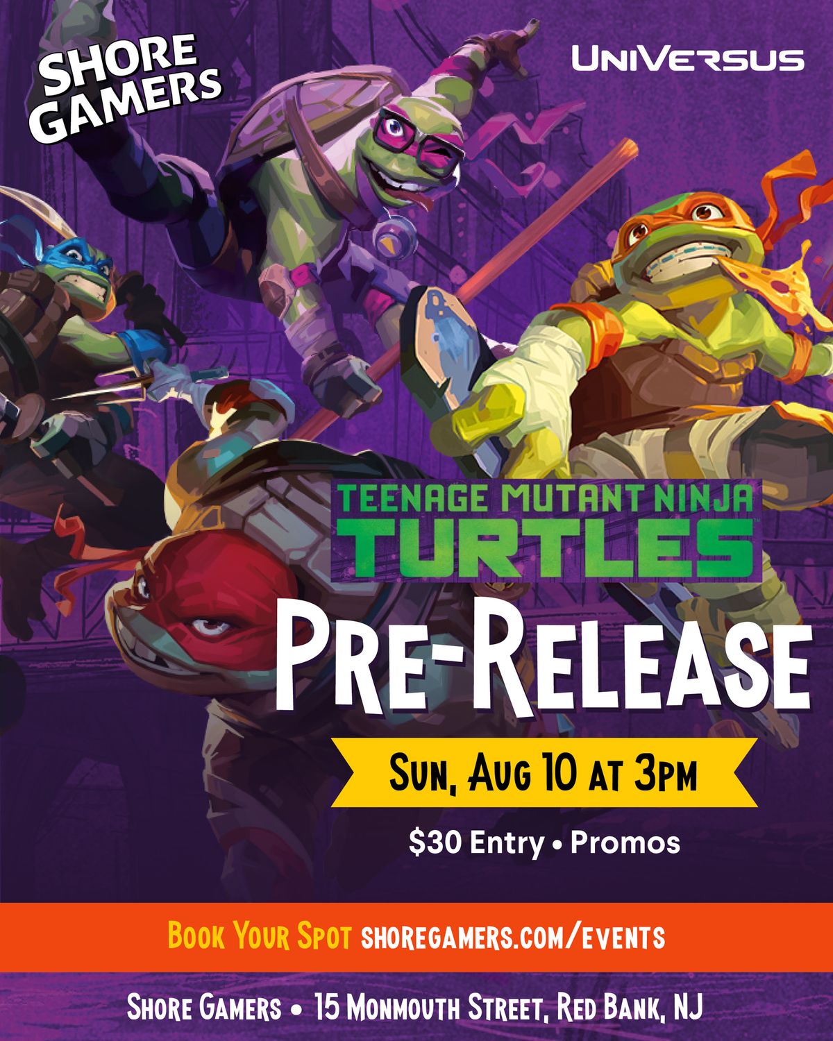 Universus Pre-Release: Teenage Mutant Ninja Turtles