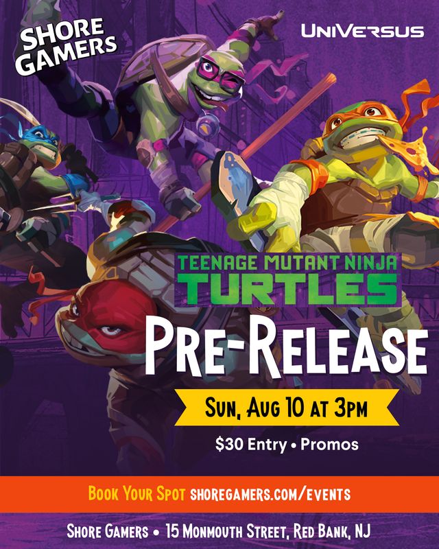 Universus Pre-Release: Teenage Mutant Ninja Turtles