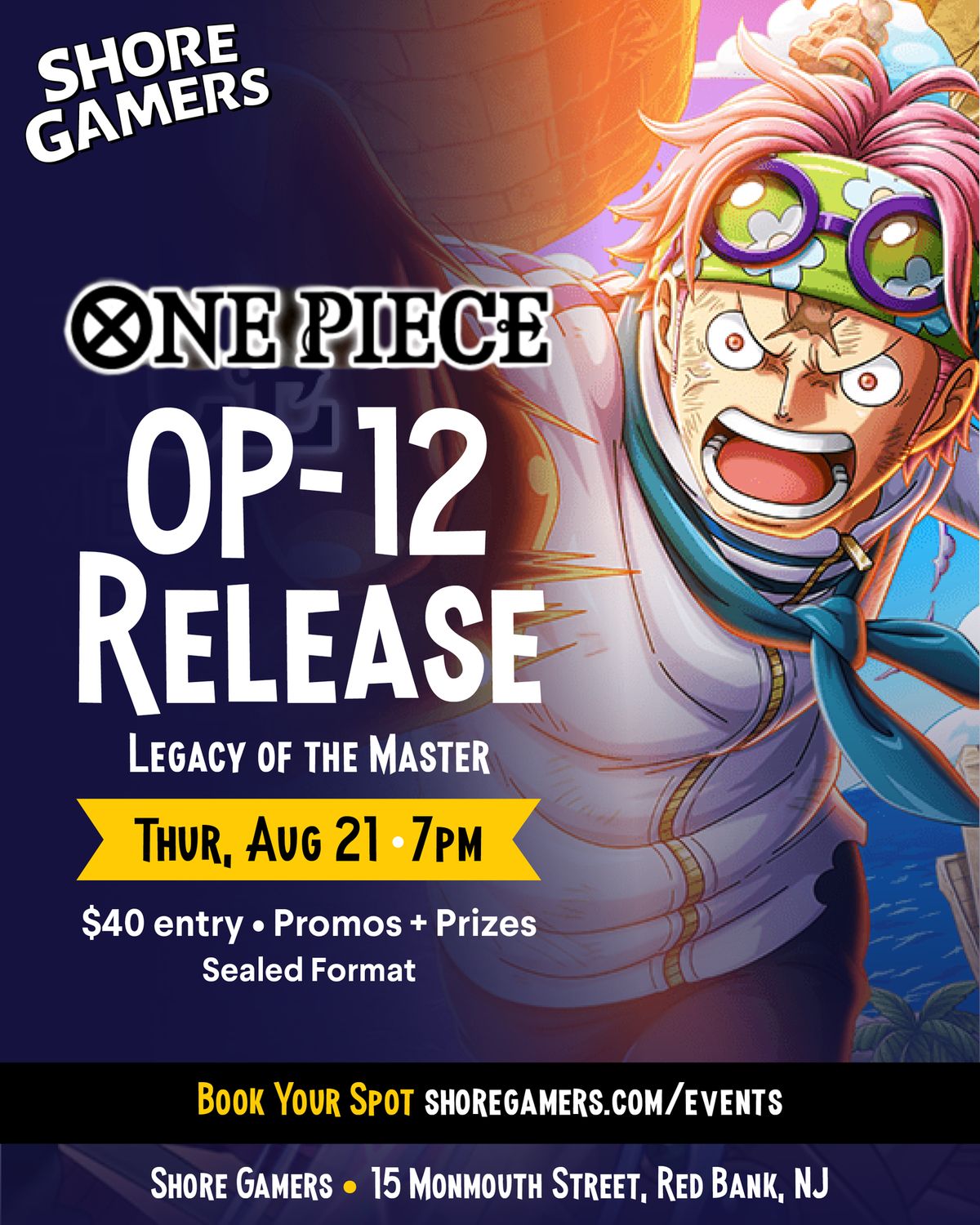 One Piece Card Game - OP-12 Release Event