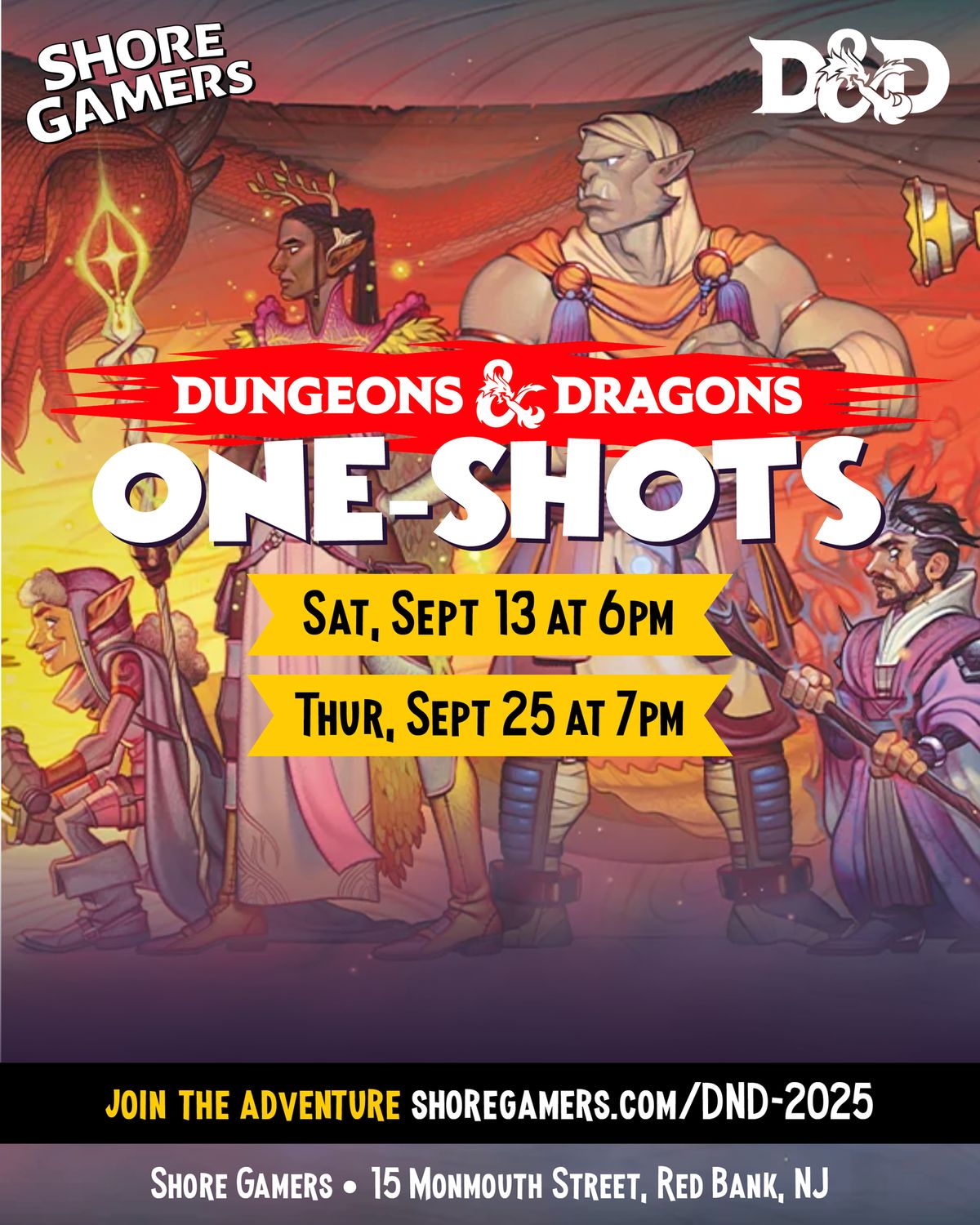 D&amp;D 2025 One-Shots
