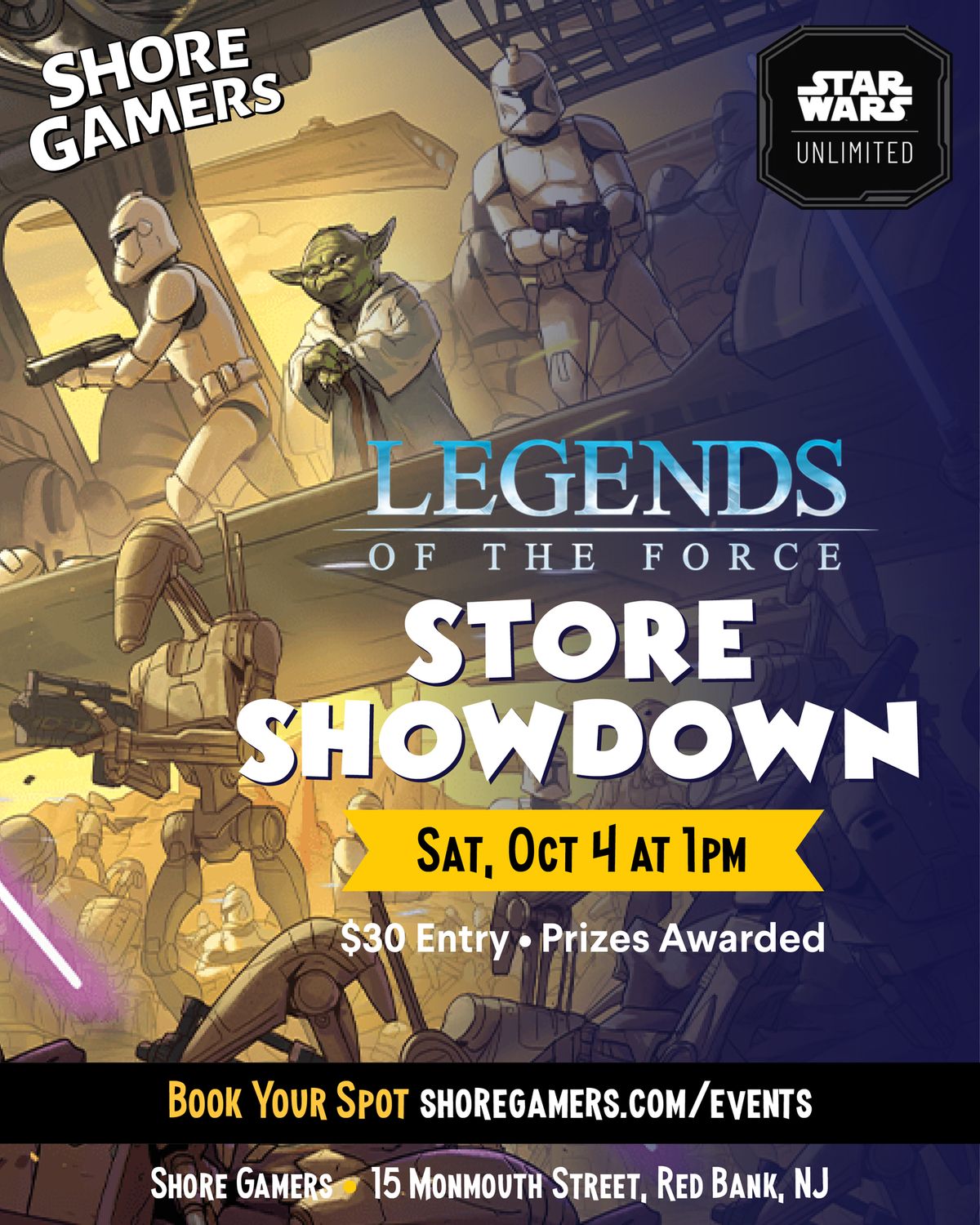 Star Wars: Unlimited Store Showdown - Legends of the Force