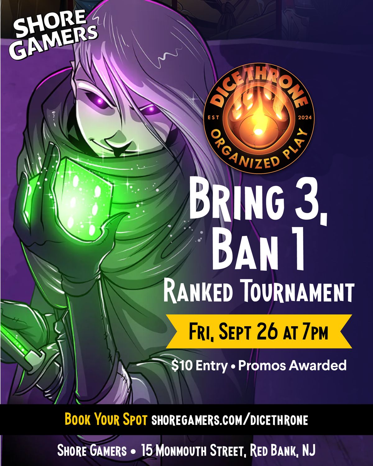 Dice Throne Bring 3, Ban 1