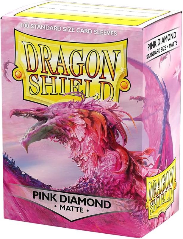 Dragon Shield Sleeves: Standard - Matte Pink Diamond (100 ct.)