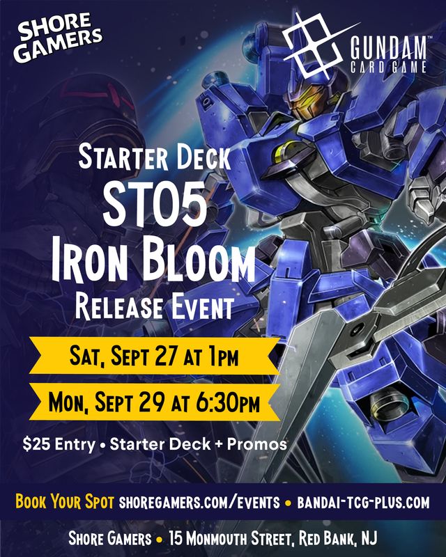 Gundam Card Game - ST05 Release Event
