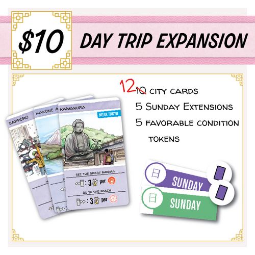 Let&#39;s Go To Japan! Day Trip Expansion