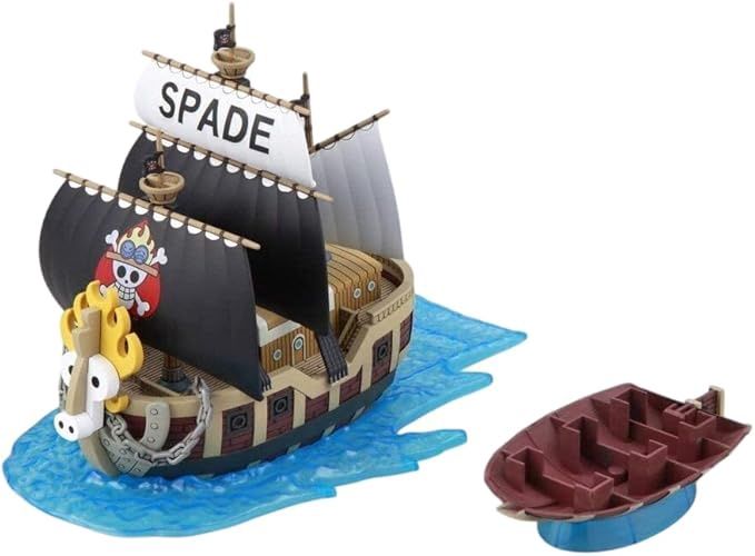Bandai Hobby: One Piece Grand Ship Collection Model Kit - Spade Pirates&#39; Ship
