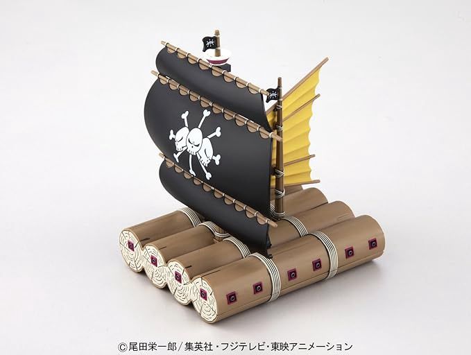 Bandai Hobby: One Piece Grand Ship Collection Model Kit - Marshall D. Teach&#39;s Ship
