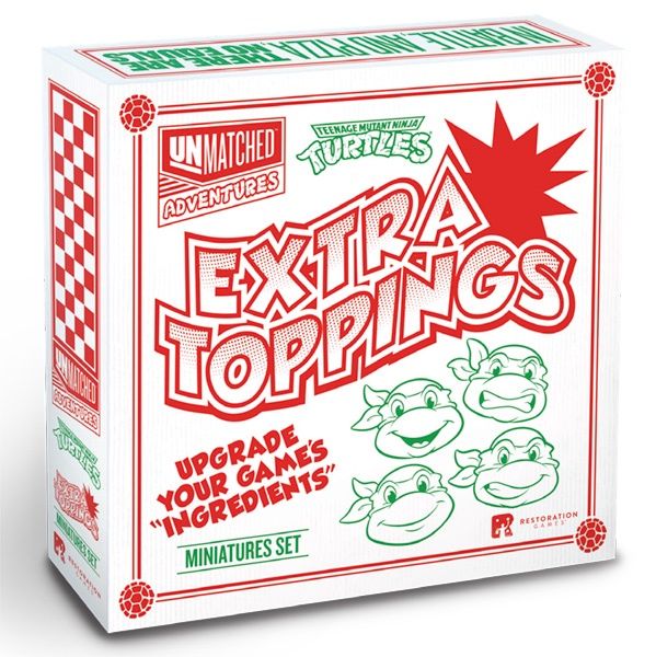 Unmatched Adventures: Teenage Mutant Ninja Turtles- Extra Toppings Miniature Pack