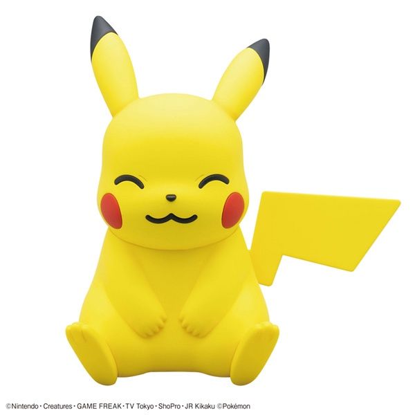 Pokemon Model Kit Quick!! Pikachu (Sitting Pose)