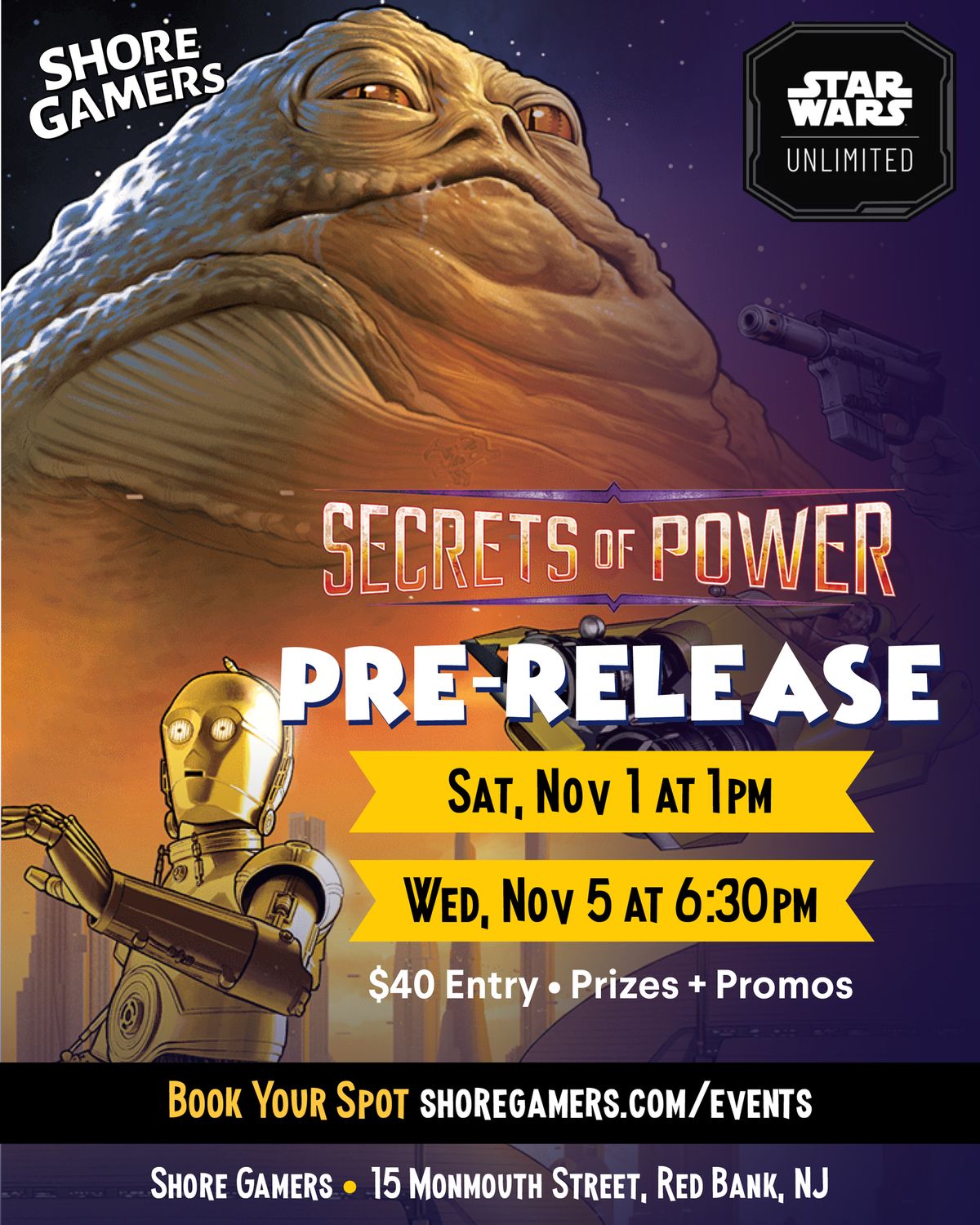 SW:U Pre-Release: Secrets of Power