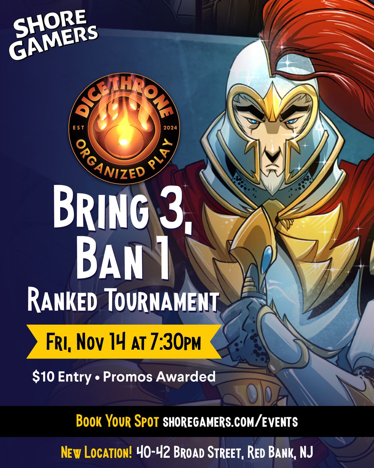 Dice Throne Bring 3, Ban 1