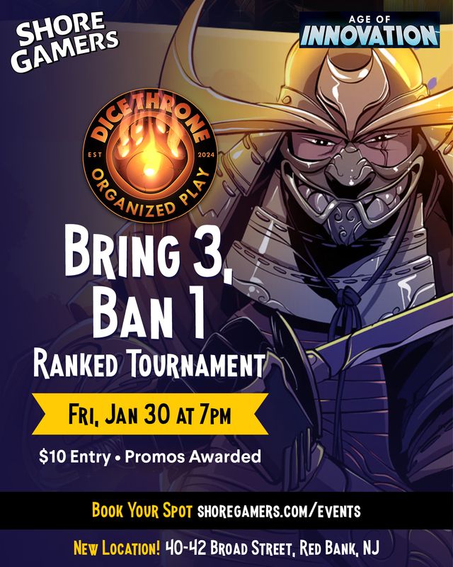 Dice Throne - Ranked B3B1 - Age of Innovation