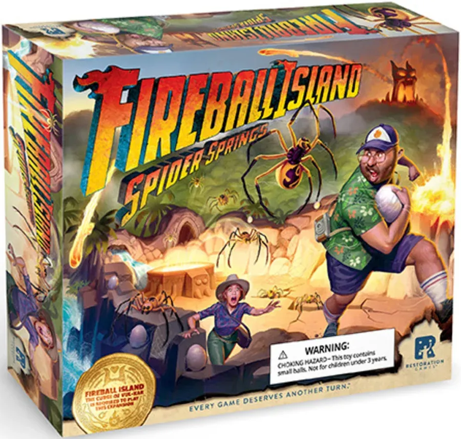Fireball Island: Spider Springs Expansion