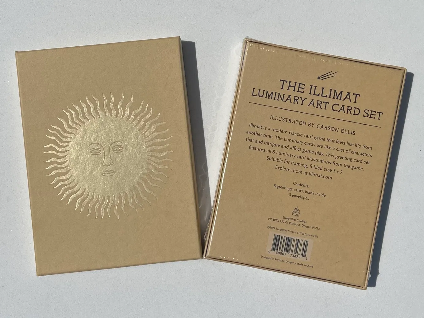 Illimat Framable Boxed Art Card Set