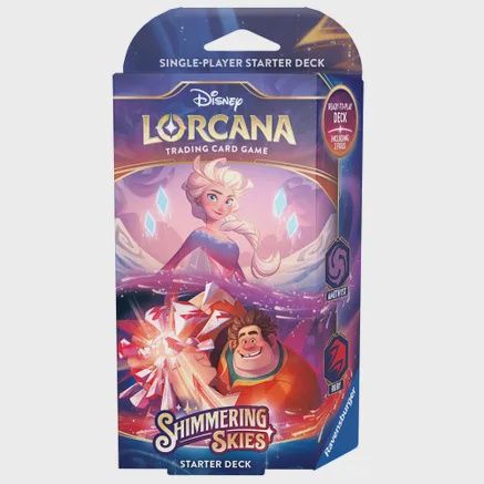 Disney Lorcana TCG: Shimmering Skies - Starter Deck, Starter Deck: Amethyst &amp; Ruby