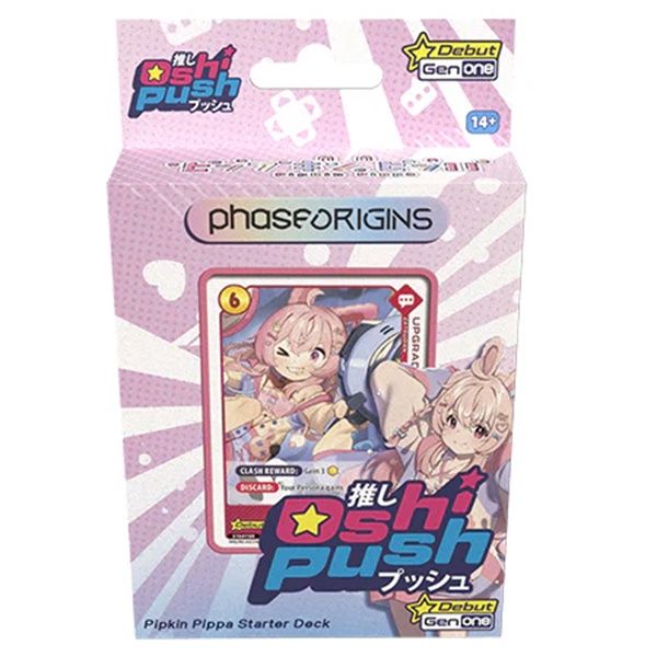 Oshi Push TCG: Gen One Phase Origins- Starter Deck, Deck: Pippa