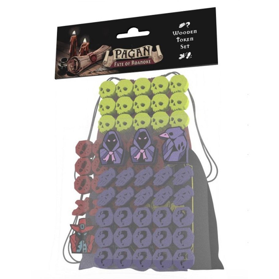 Pagan: Fate of Roanoke: Wooden Tokens Pagan: Fate of Roanoke: Wooden Tokens