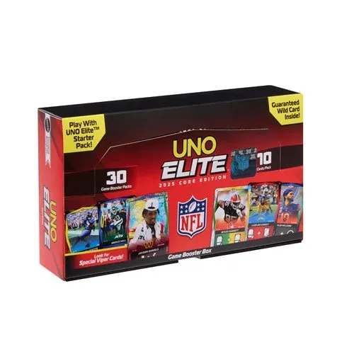 Uno Elite NFL 2025 Core Edition Booster Box