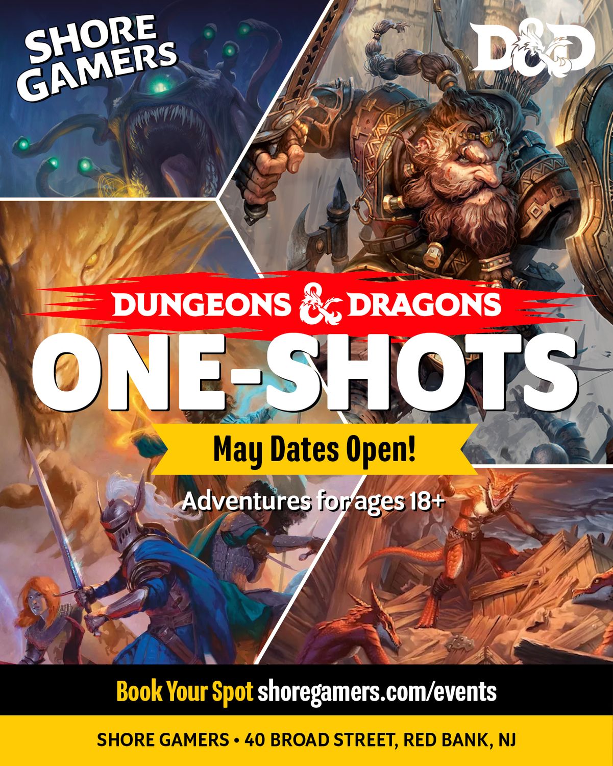 D&amp;D 2026 One-Shots