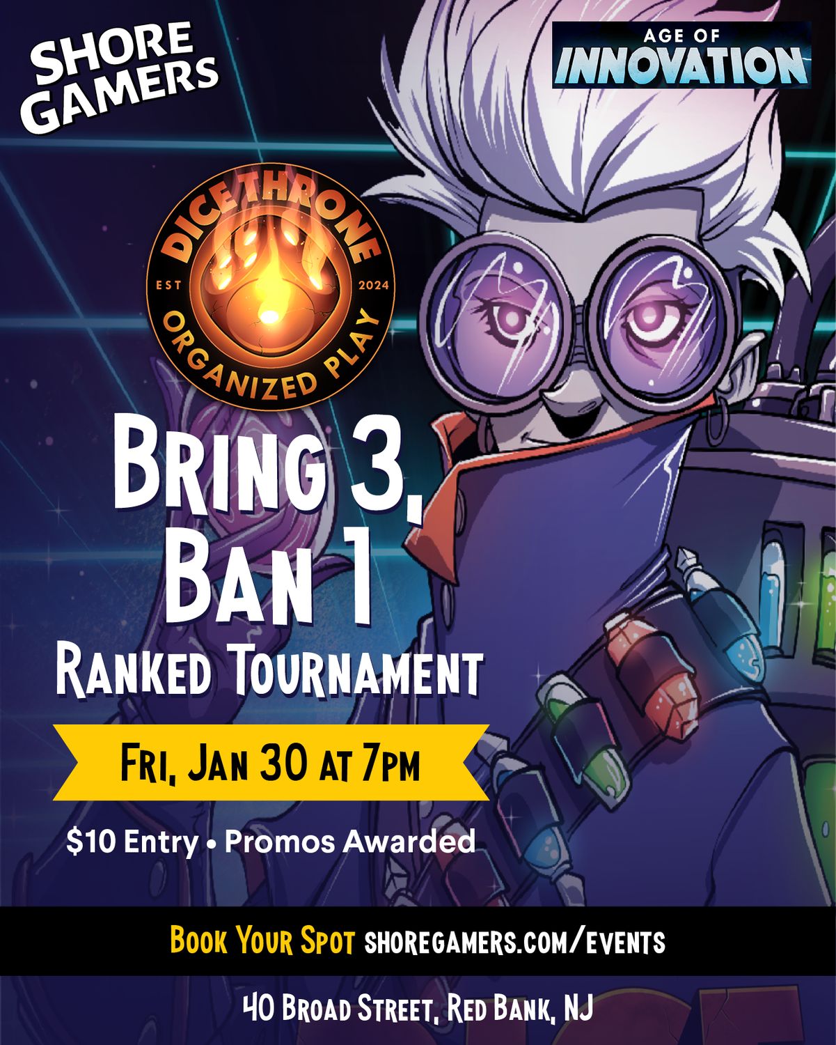 Dice Throne - Ranked B3B1 - Age of Innovation