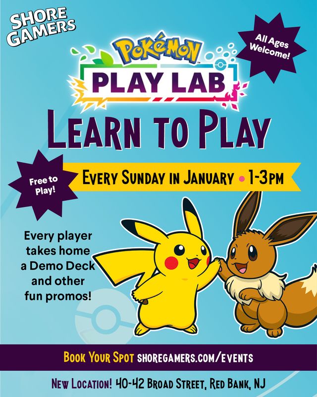 Pokemon Play Lab - Learn to Play!