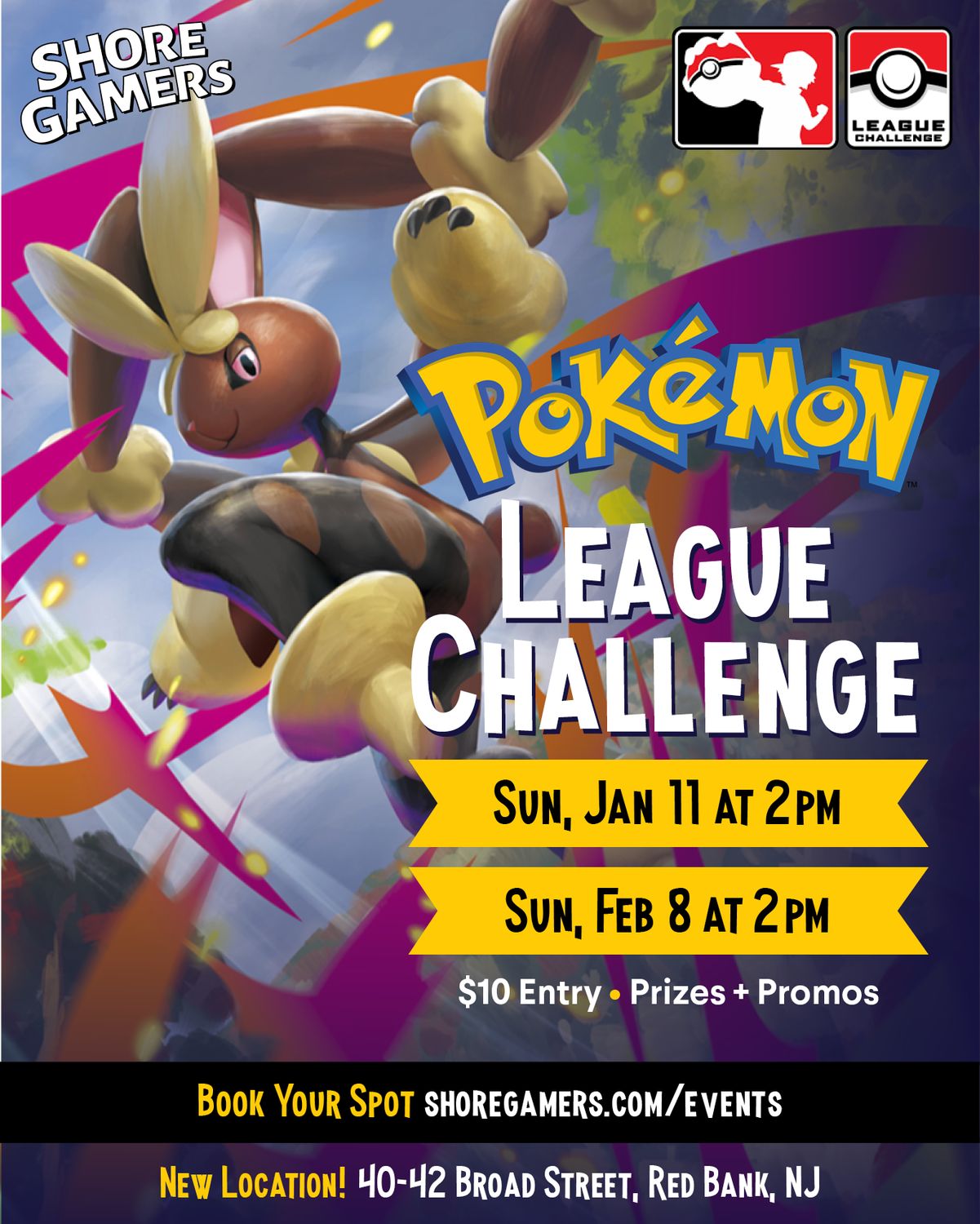 Pokemon TCG - Monthly League Challenge 2026