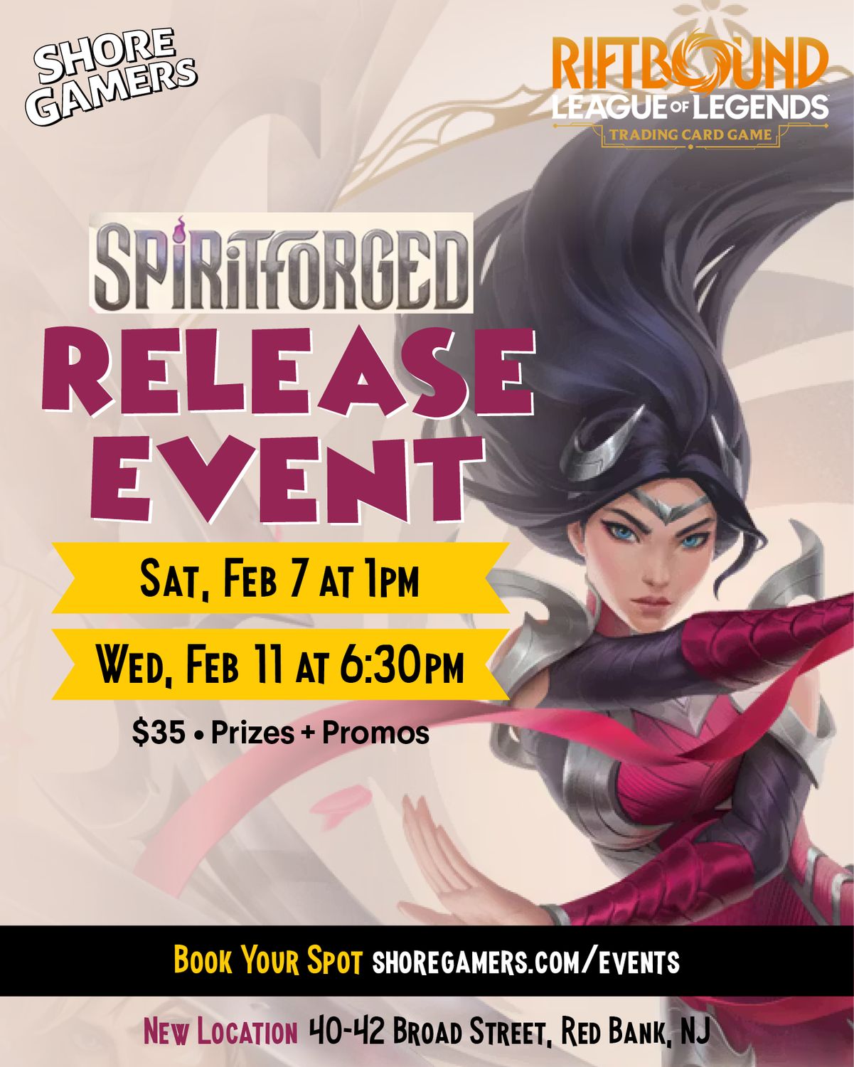 Riftbound - Spiritforged Release Event
