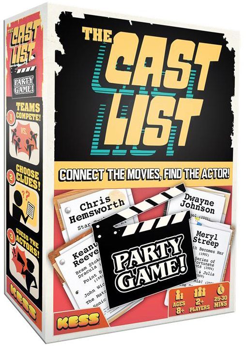The Cast List Trivia Party Game for Teens and Adults: Default