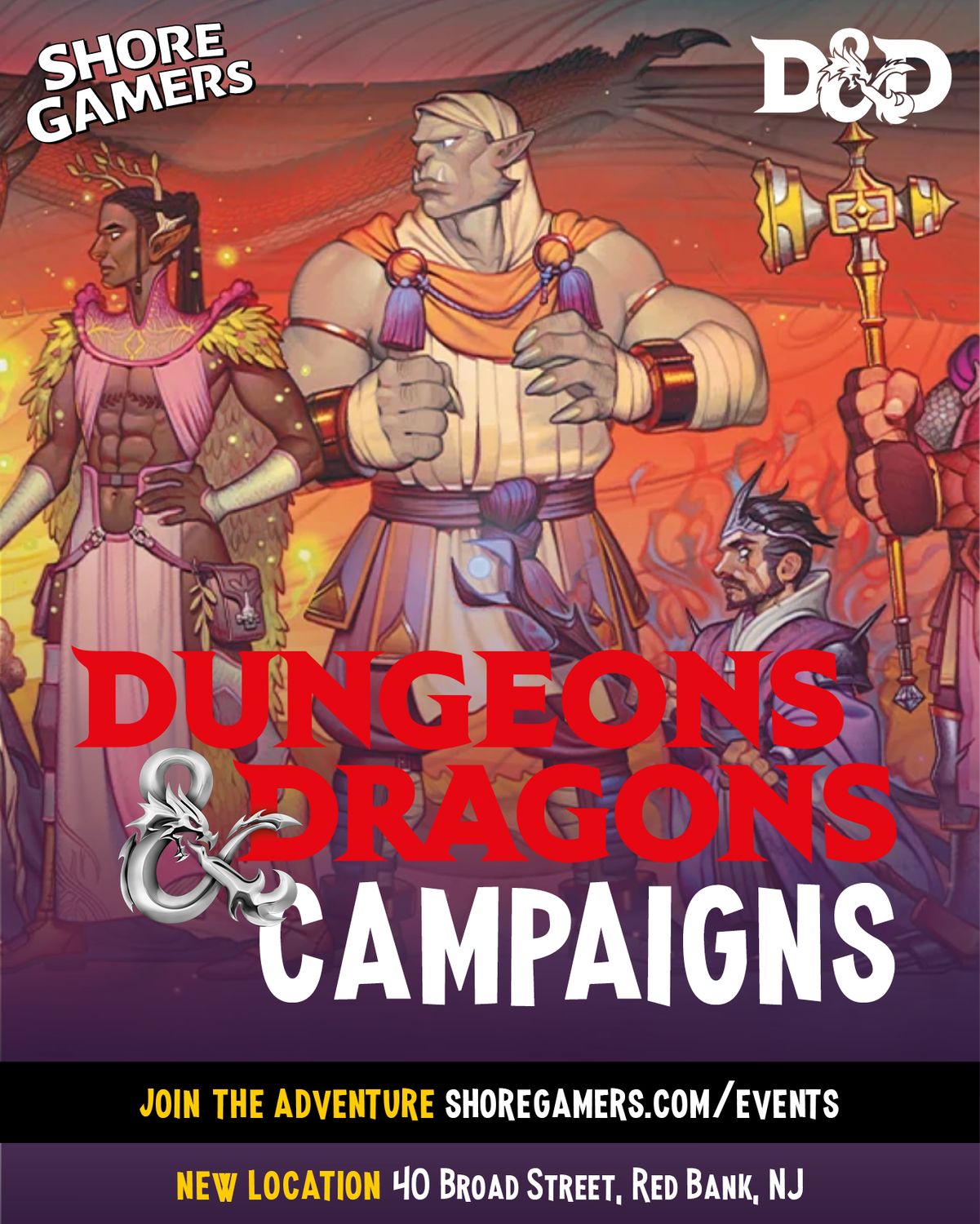 D&amp;D Campaigns - Spring 2026