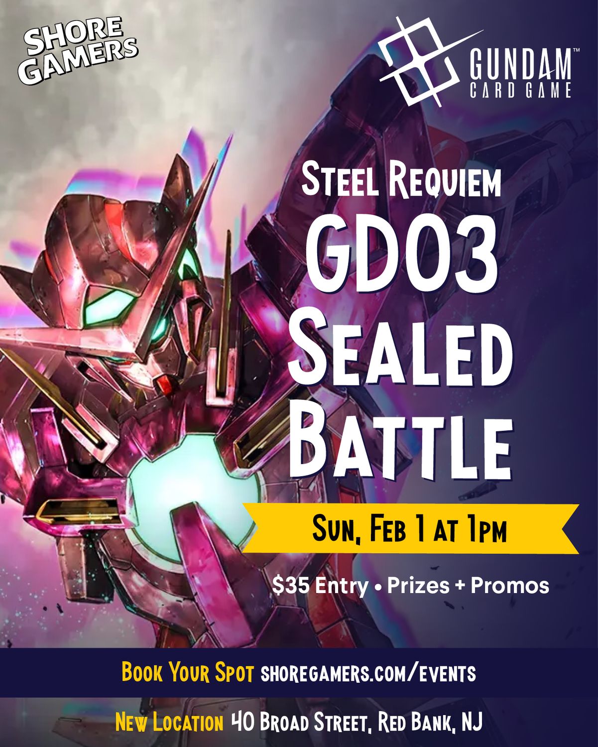 Gundam Card Game - GD03 Release Event